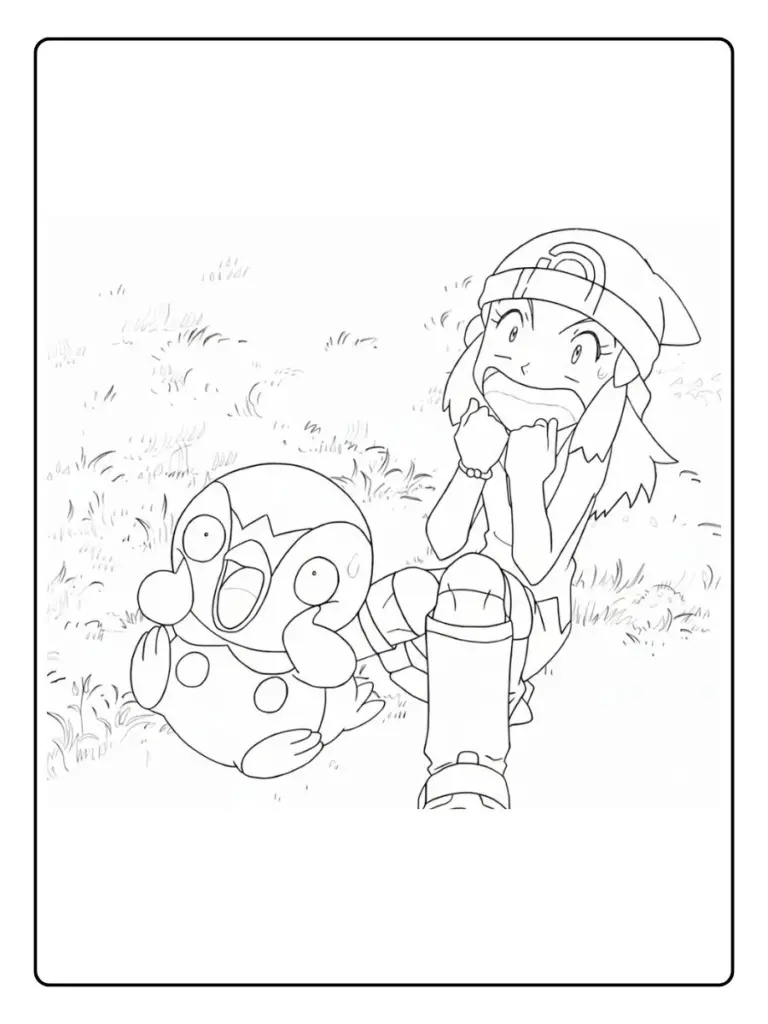 Disegni da Colorare Piplup (8)