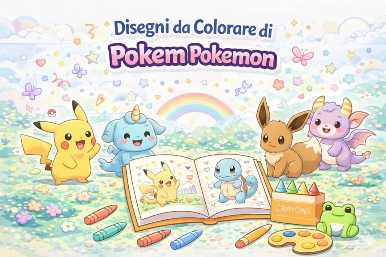 Disegni da Colorare Pokemon