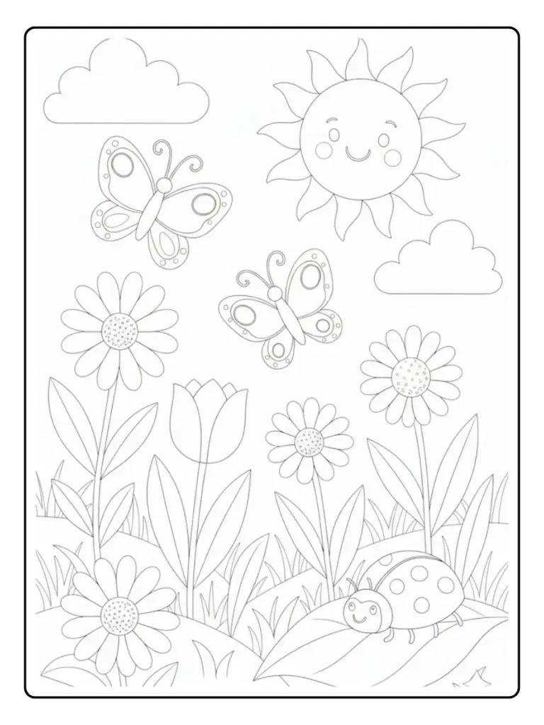 Disegni da Colorare Primavera (14)