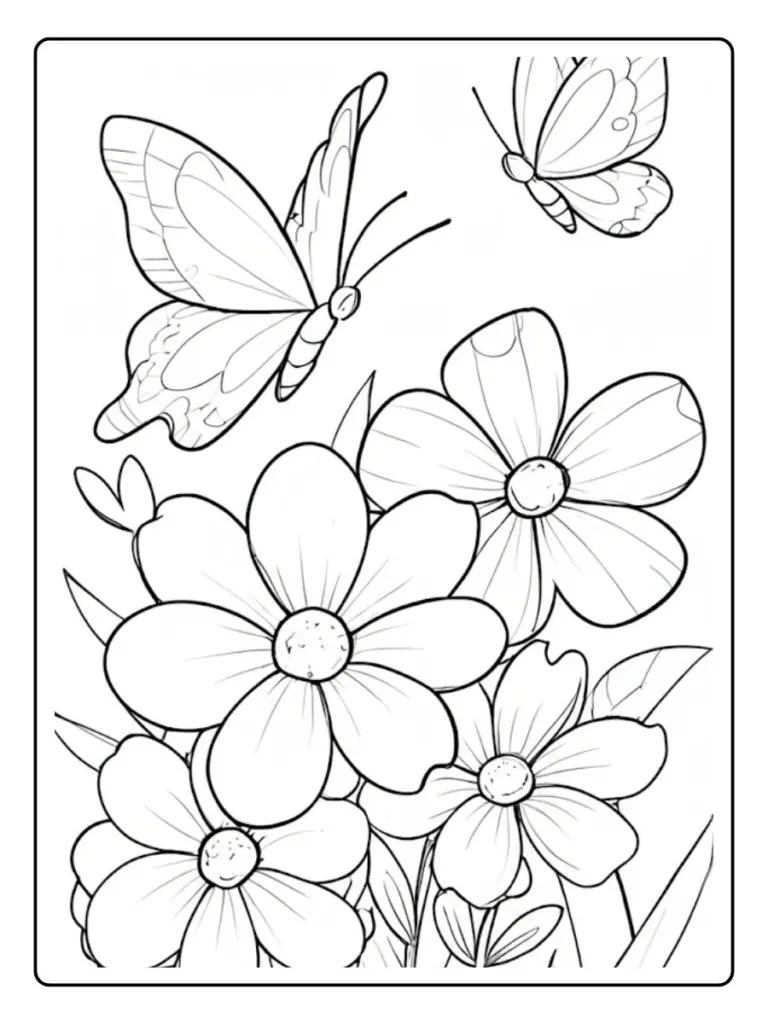 Disegni da Colorare Primavera