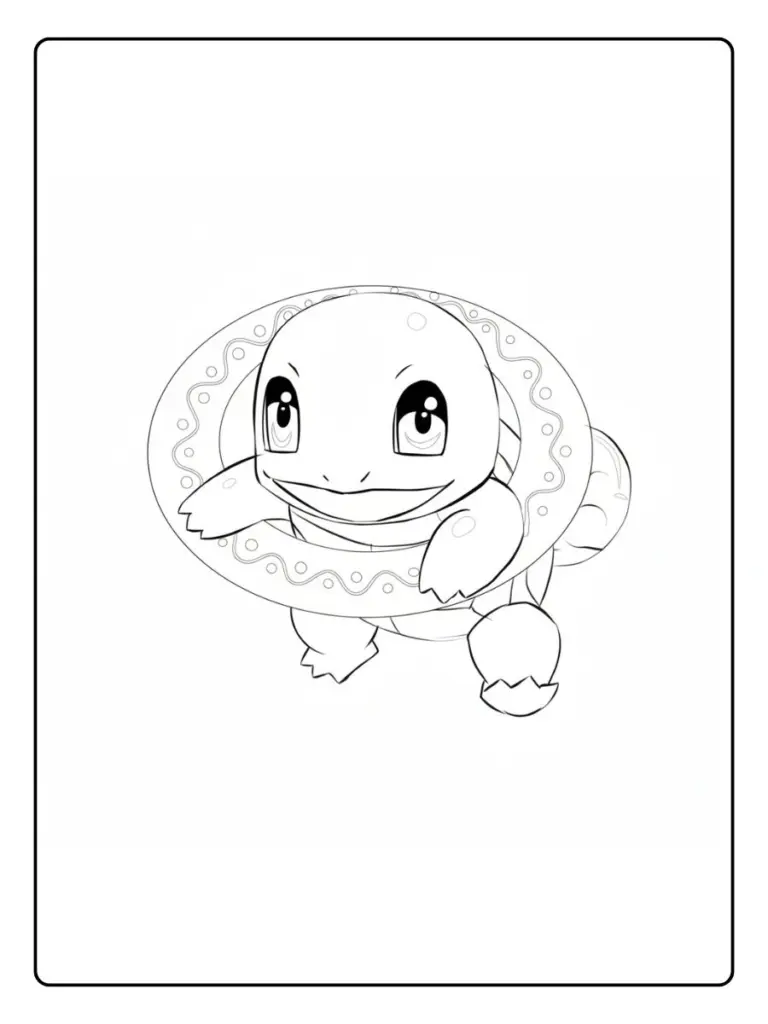 Disegni da Colorare Squirtle​ (10)