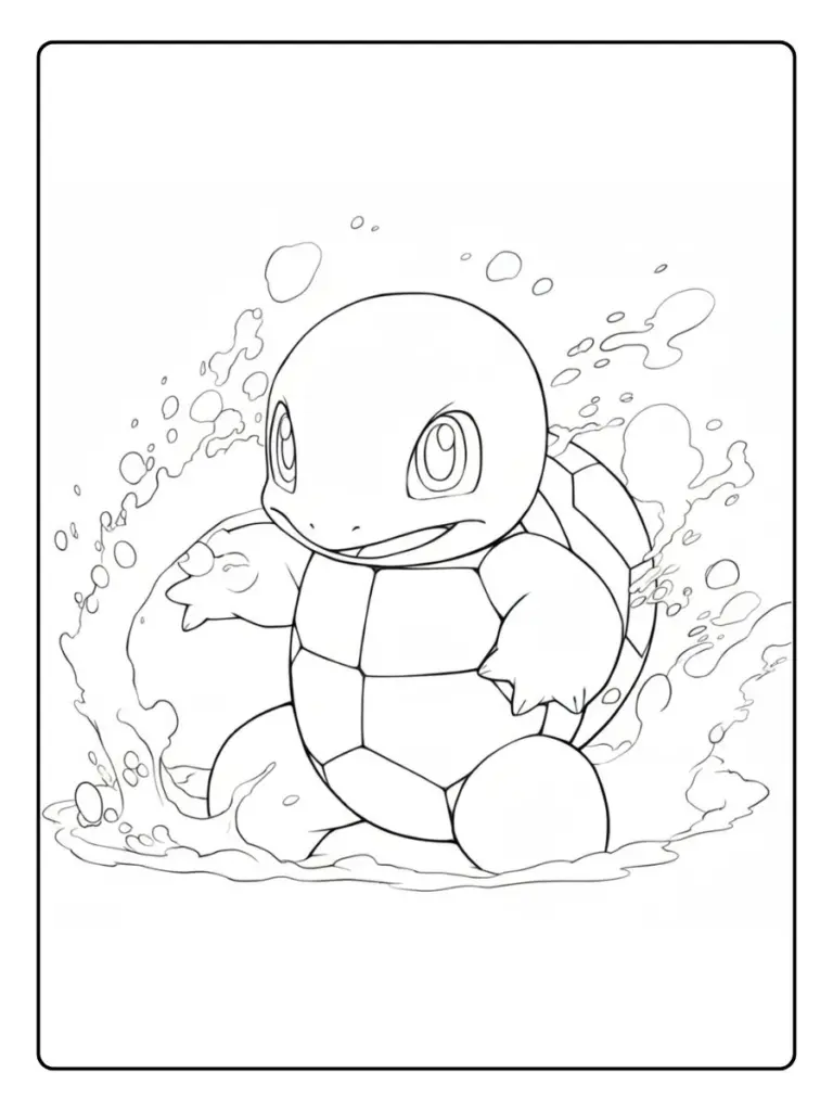 Disegni da Colorare Squirtle​ (11)