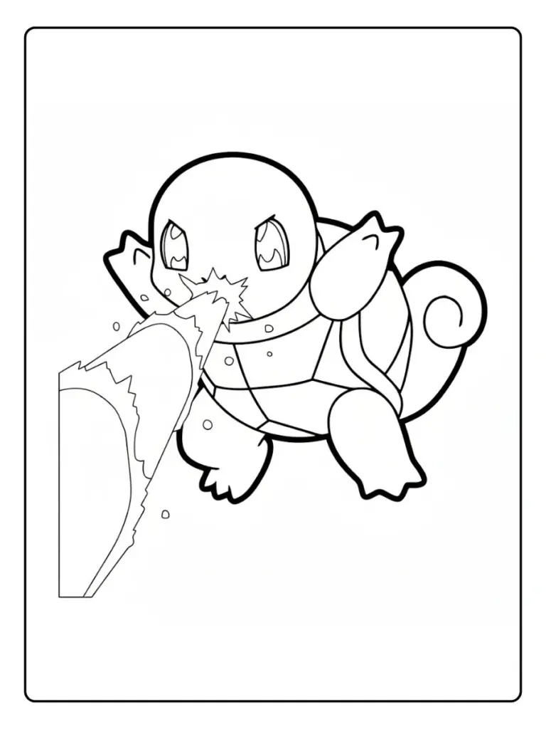 Disegni da Colorare Squirtle​ (12)