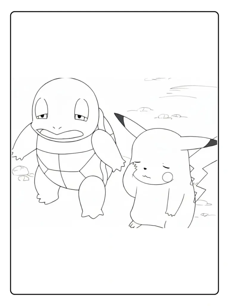 Disegni da Colorare Squirtle​ (15)