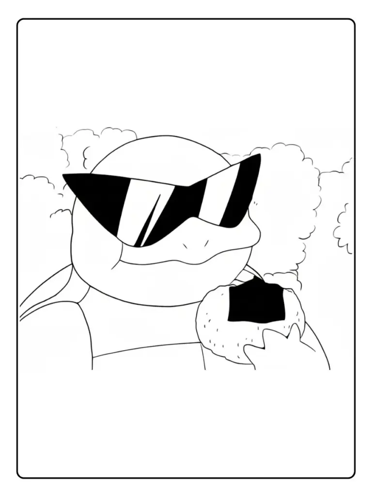 Disegni da Colorare Squirtle​ (5)