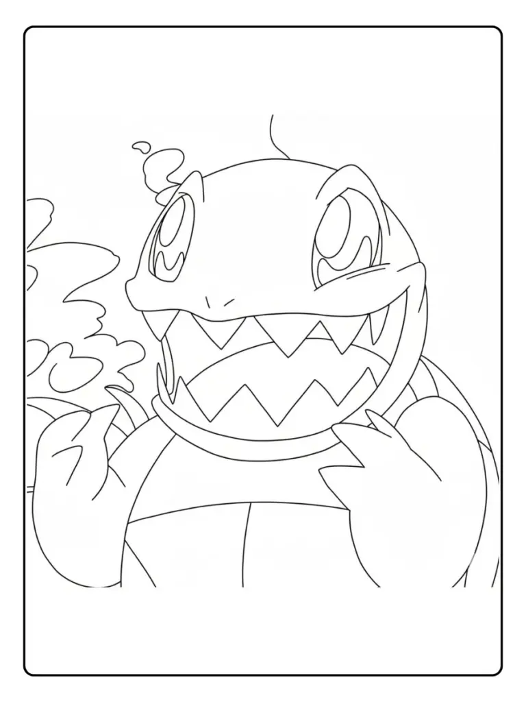 Disegni da Colorare Squirtle​ (6)