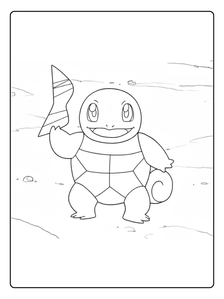 Disegni da Colorare Squirtle​ (7)