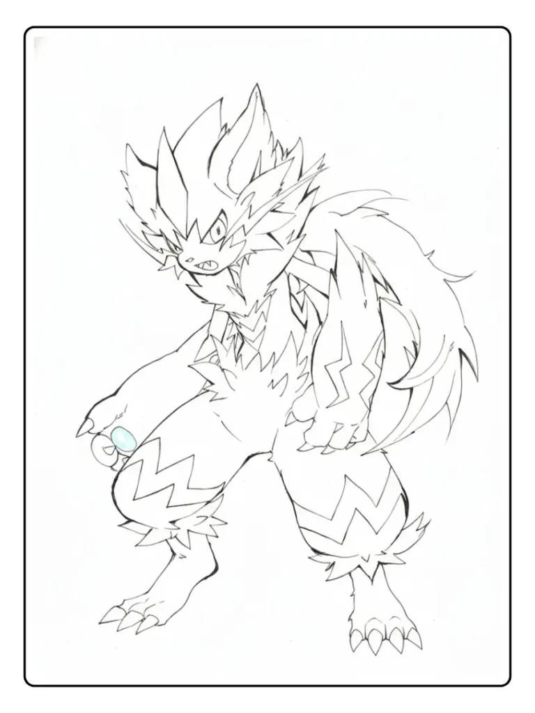 Disegni da Colorare Zeraora (12)