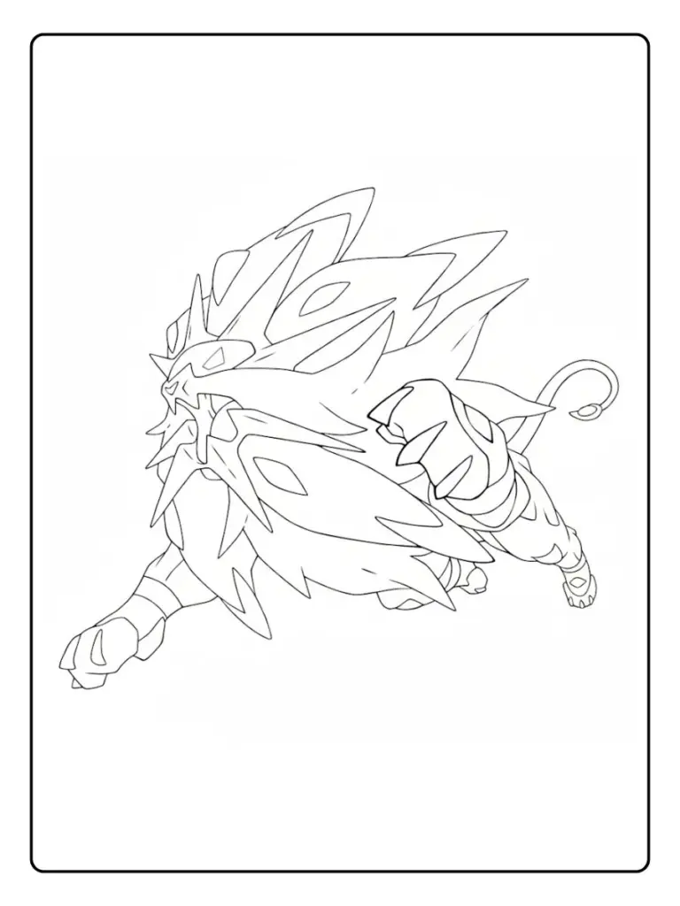 Disegni da Colorare dei Pokémon Leggendari (11)