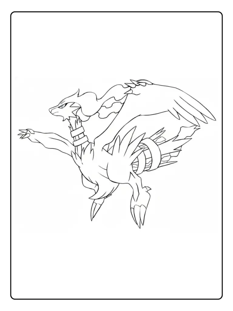 Disegni da Colorare dei Pokémon Leggendari (12)