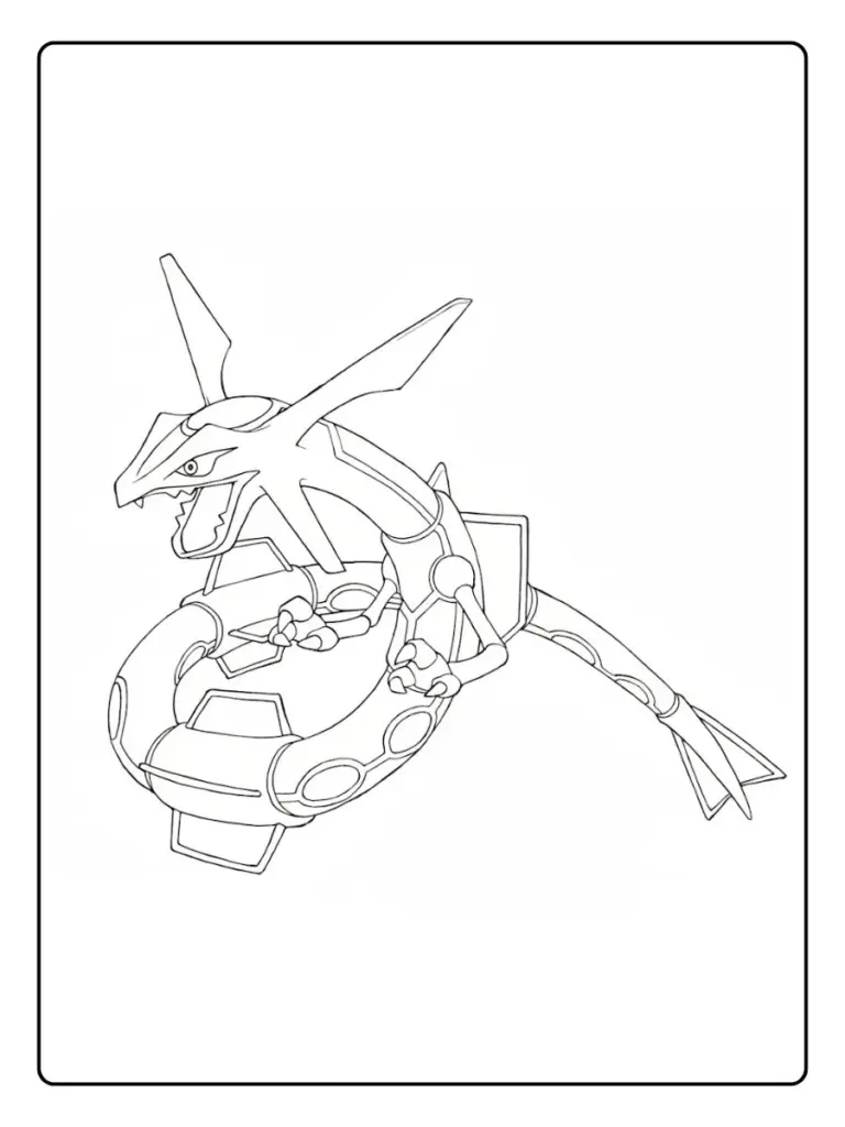 Disegni da Colorare dei Pokémon Leggendari (4)