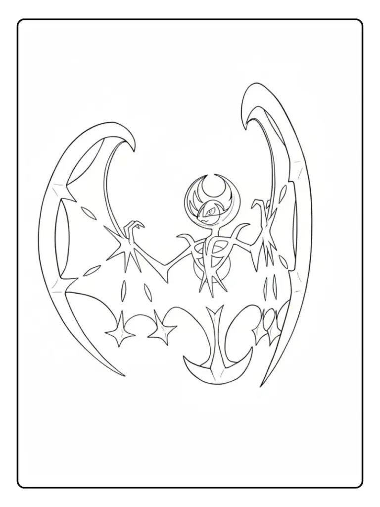 Disegni da Colorare dei Pokémon Leggendari (6)