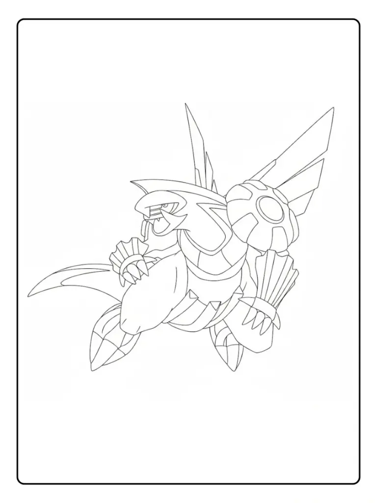 Disegni da Colorare dei Pokémon Leggendari (9)