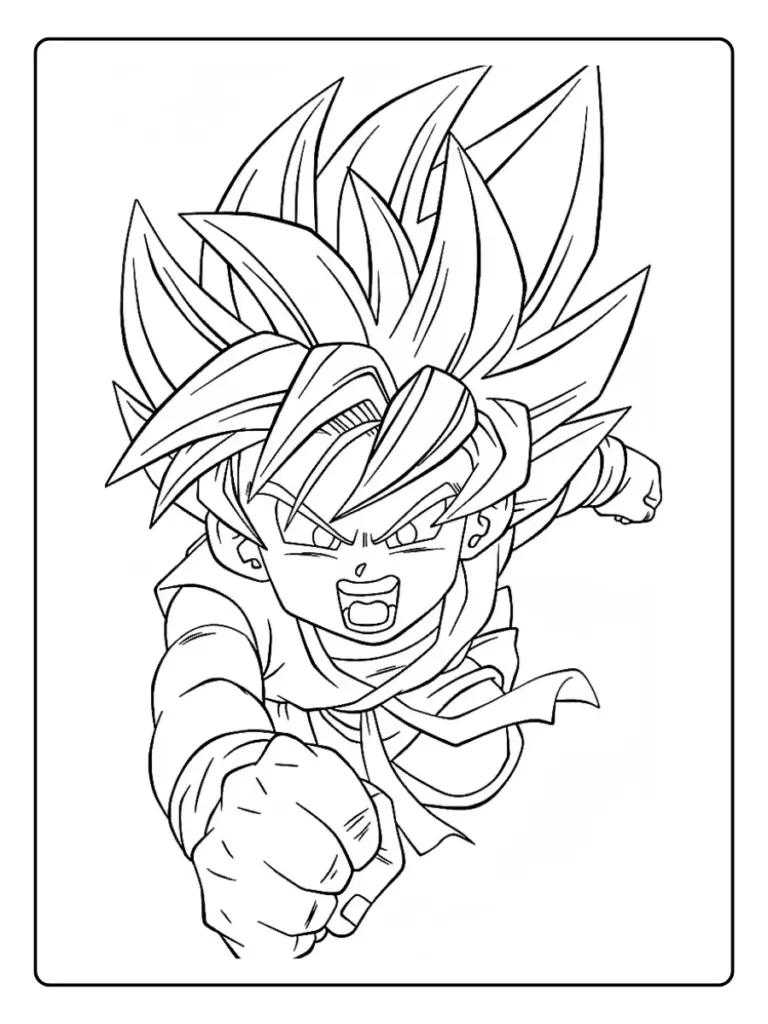 Disegni da Colorare di Dragon Ball (12)