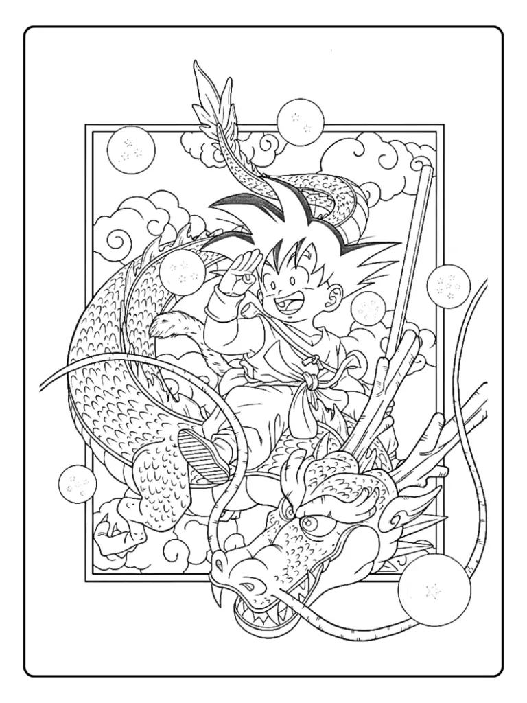 Disegni da Colorare di Dragon Ball (15)