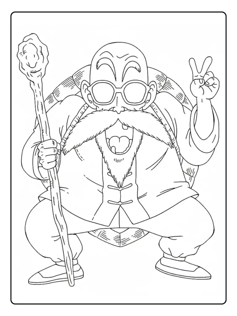 Disegni da Colorare di Dragon Ball (5)