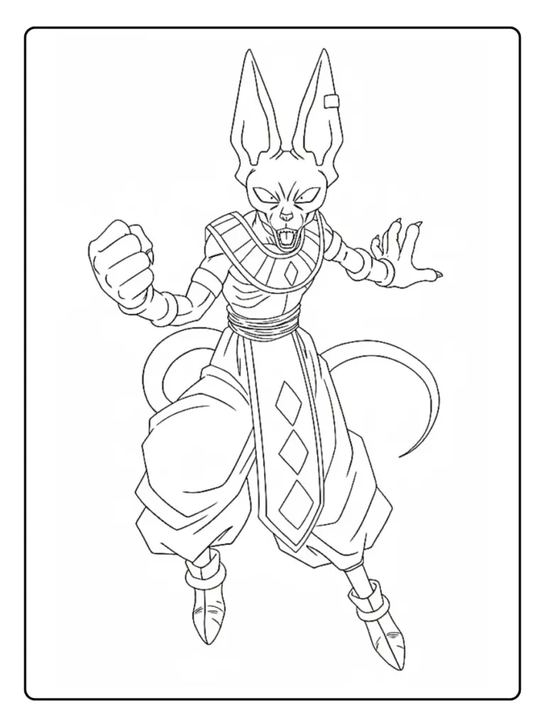 Disegni da Colorare di Dragon Ball (6)