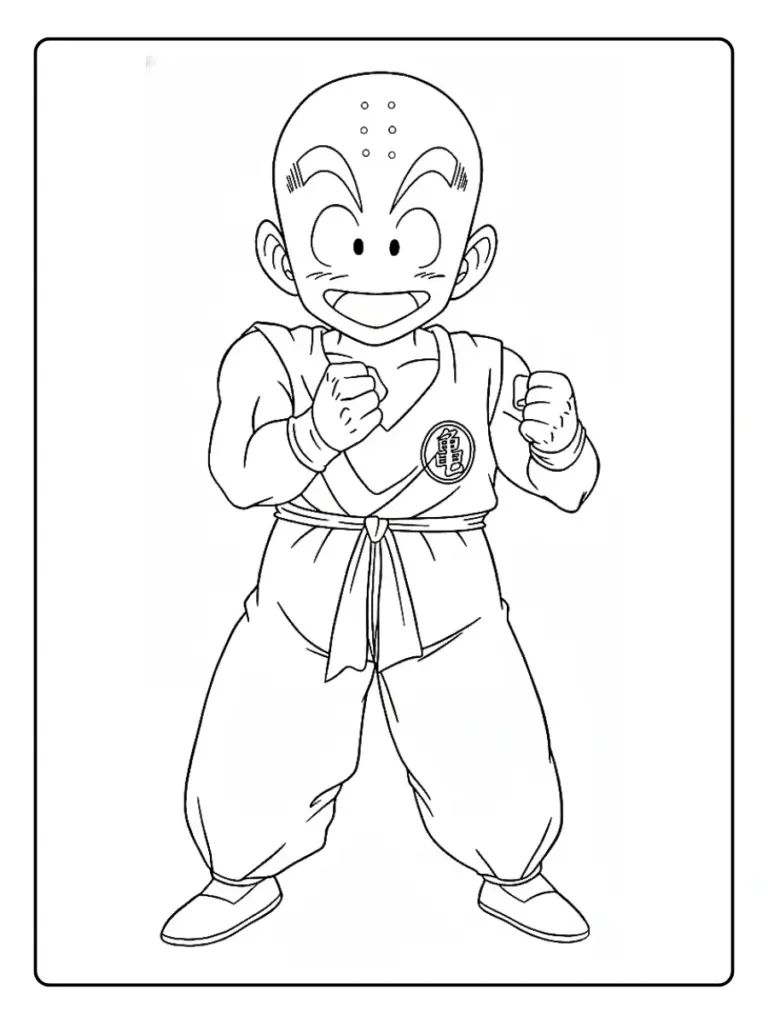 Disegni da Colorare di Dragon Ball (8)