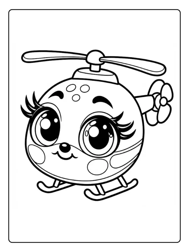 Disegni di Aerei da Colorare (2)