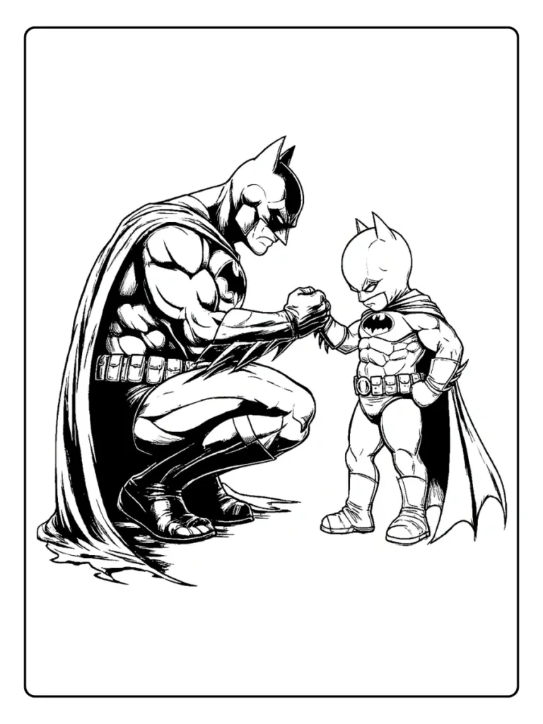 Disegni di Batman da Colorare (11)