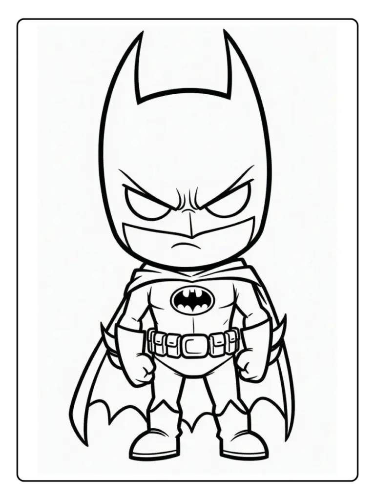 Disegni di Batman da Colorare