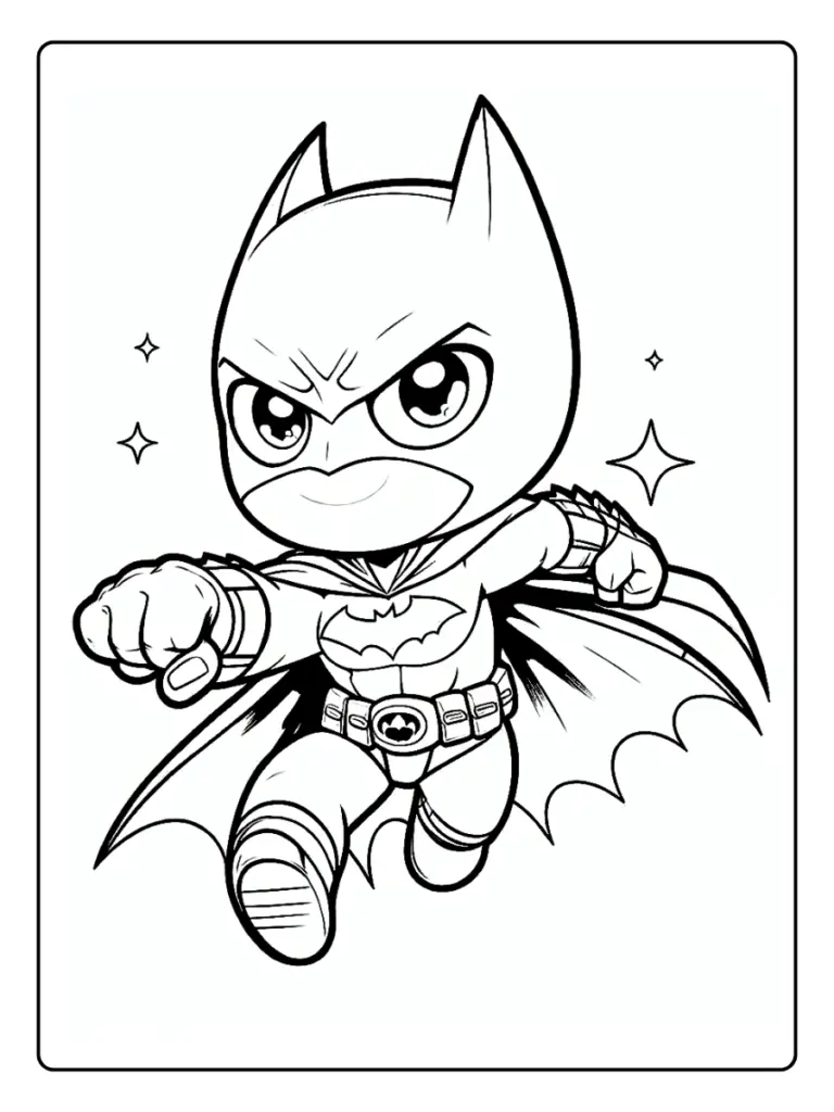 Disegni di Batman da Colorare (15)