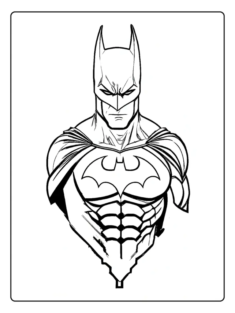 Disegni di Batman da Colorare (3)