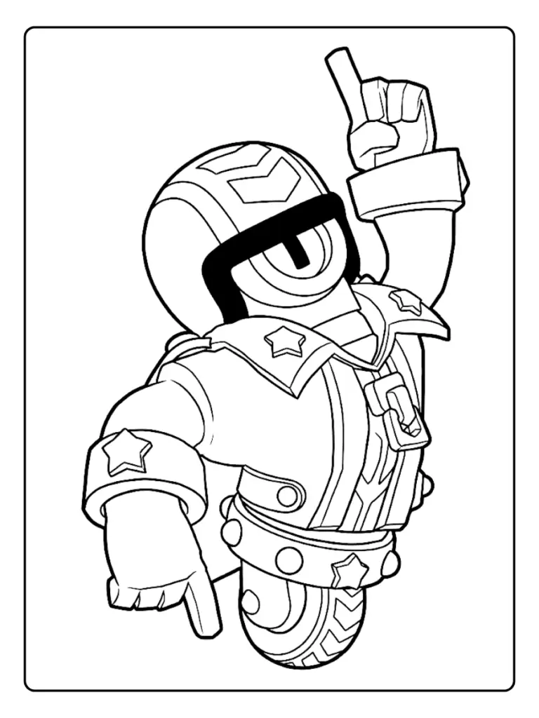 Disegni di Brawl Stars da Colorare (13)