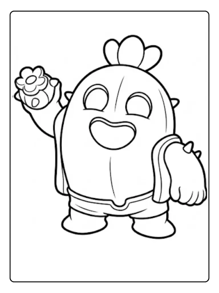 Disegni di Brawl Stars da Colorare (14)