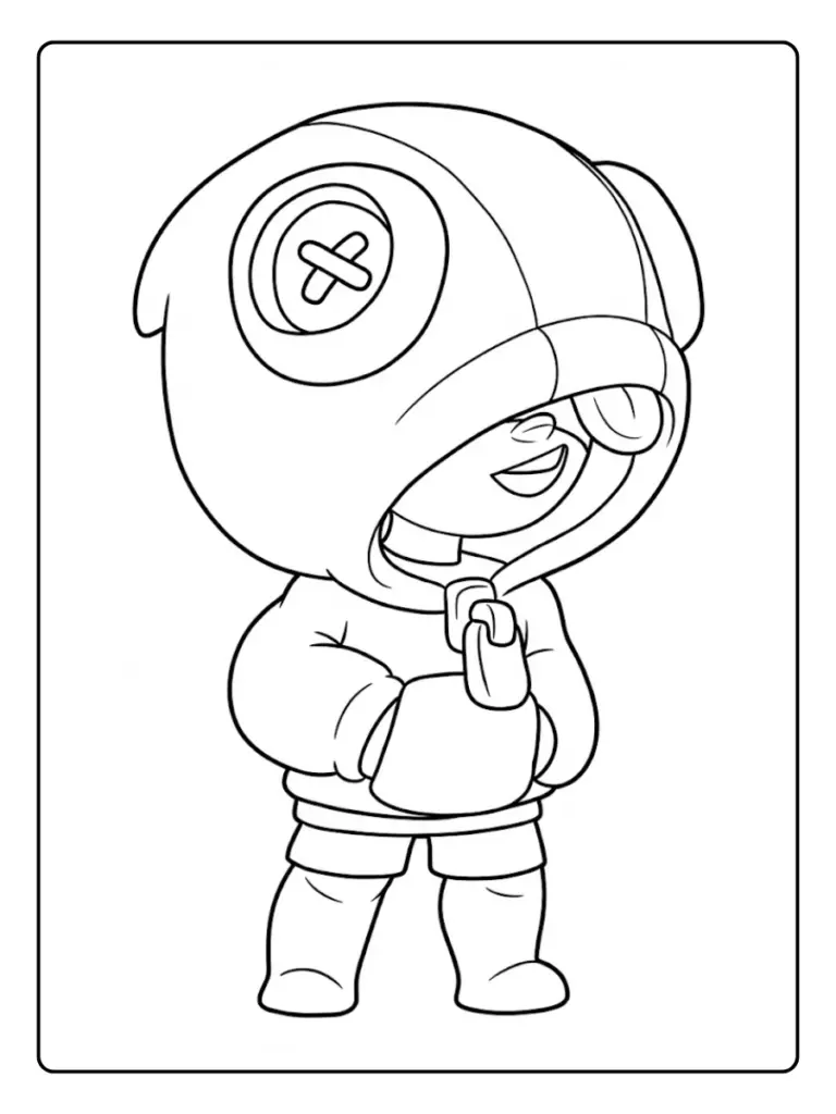 Disegni di Brawl Stars da Colorare