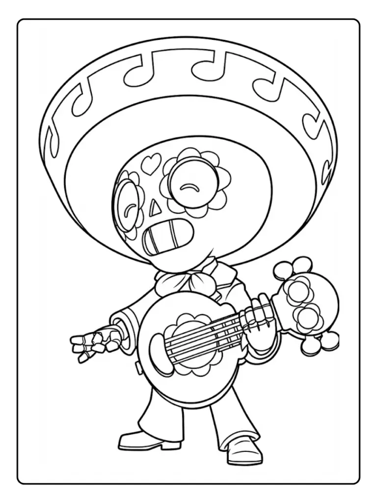 Disegni di Brawl Stars da Colorare (3)