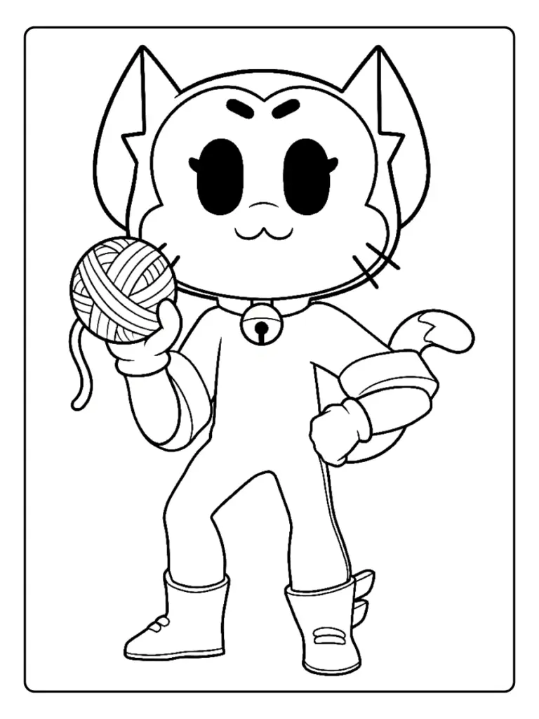 Disegni di Brawl Stars da Colorare (6)