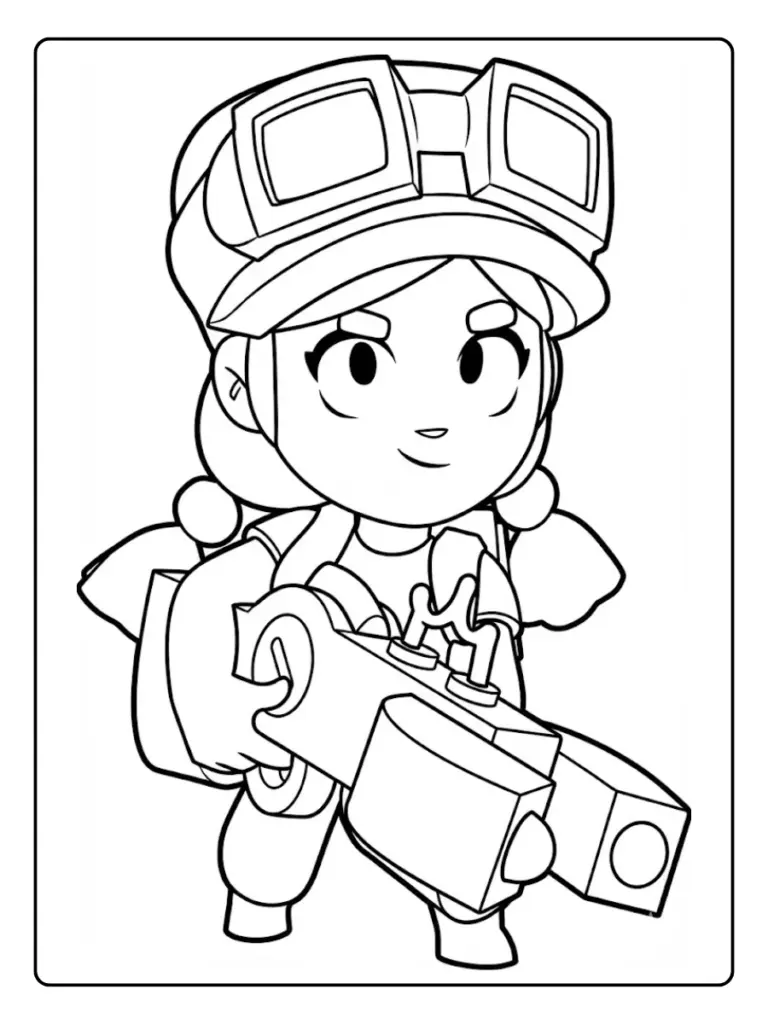 Disegni di Brawl Stars da Colorare (7)