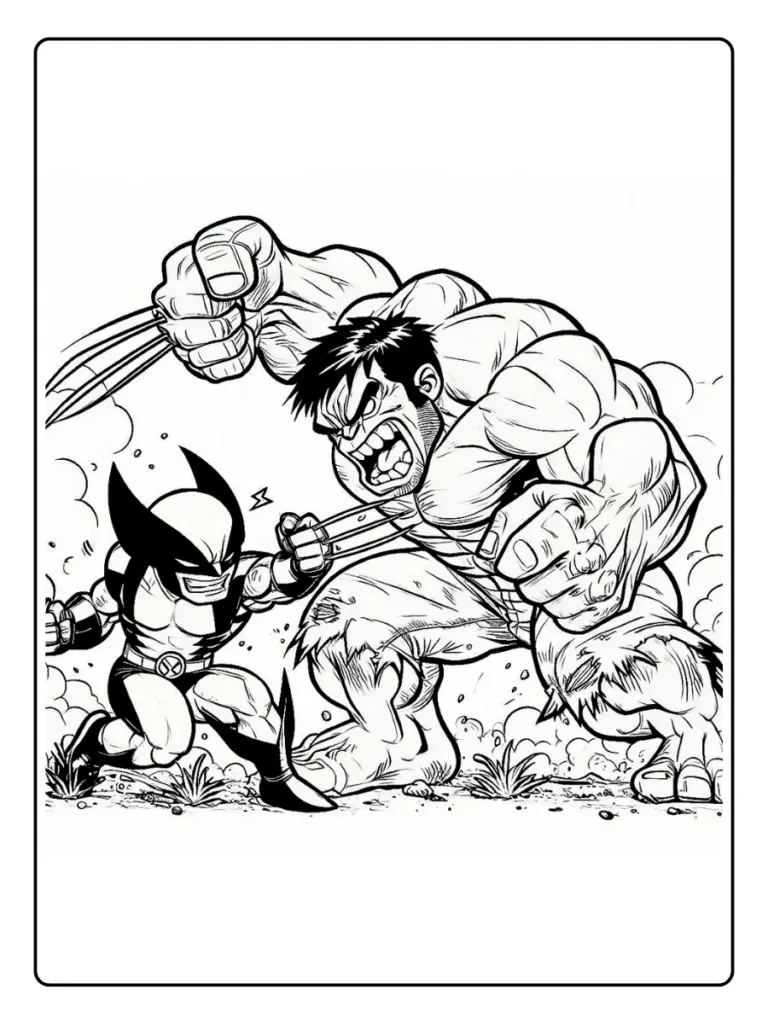 Disegni Di Hulk Da Colorare 11