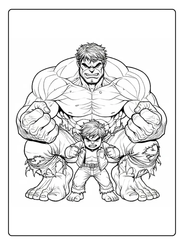 Disegni Di Hulk Da Colorare 4