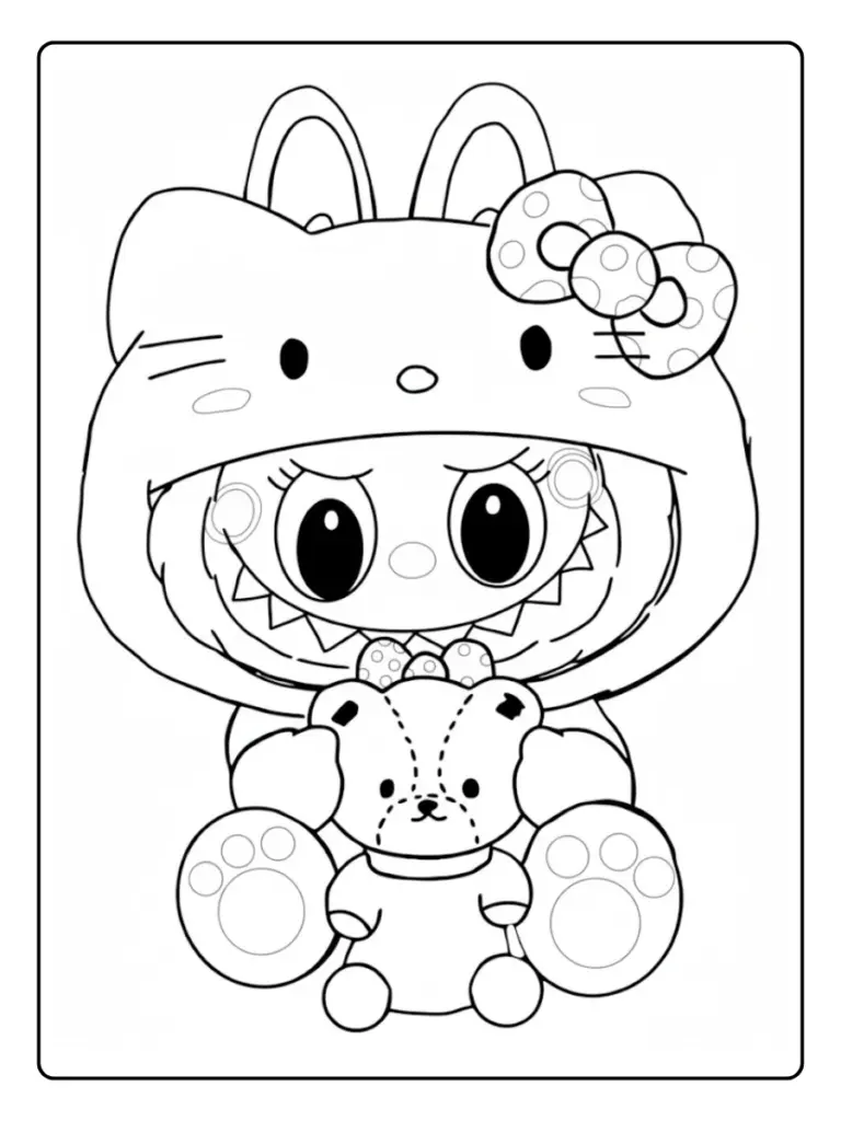 Disegni di Labubu da Colorare (7)