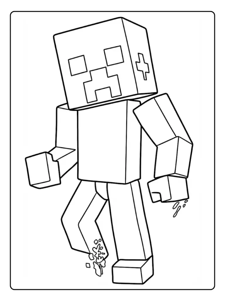 Disegni di Minecraft da Colorare
