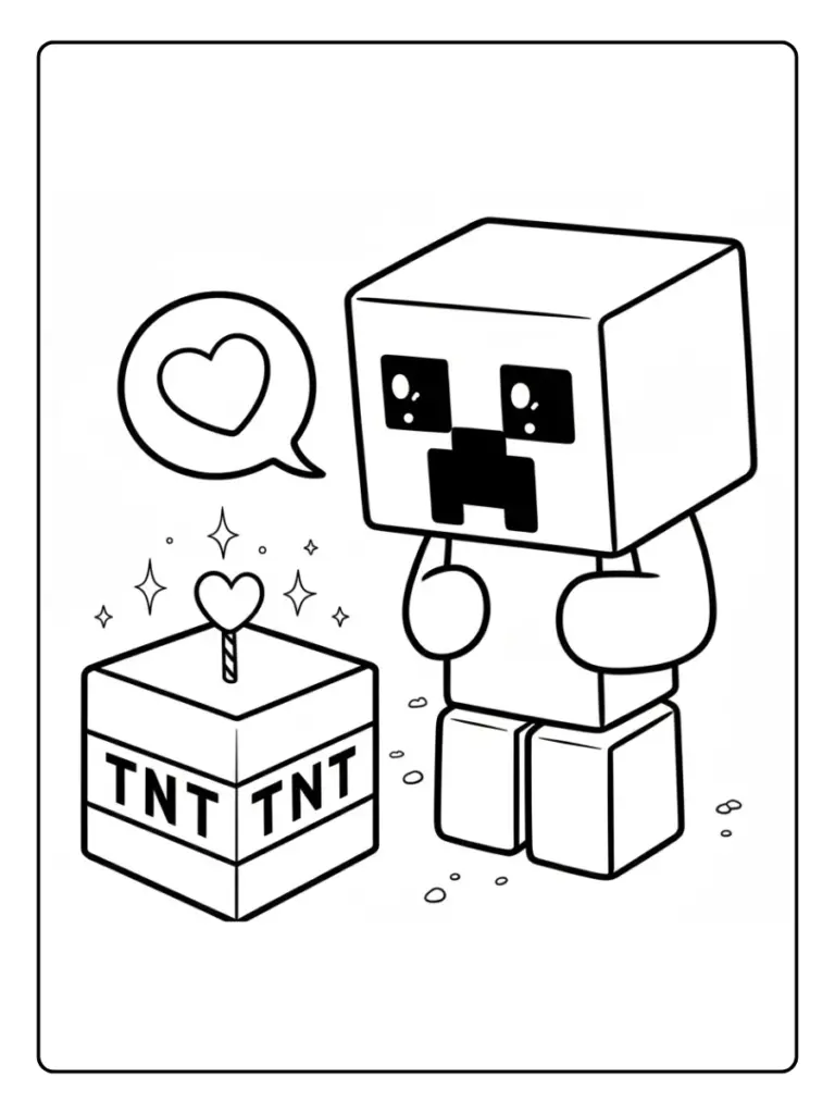 Disegni di Minecraft da Colorare (14)