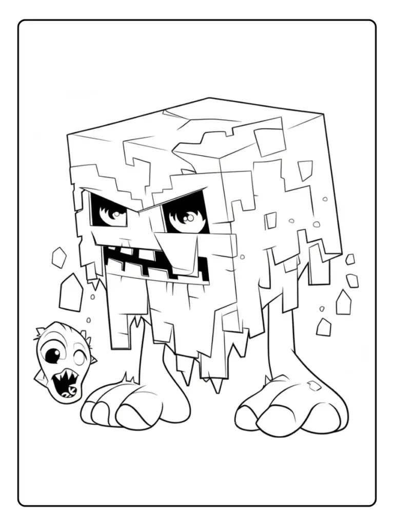 Disegni di Minecraft da Colorare (15)