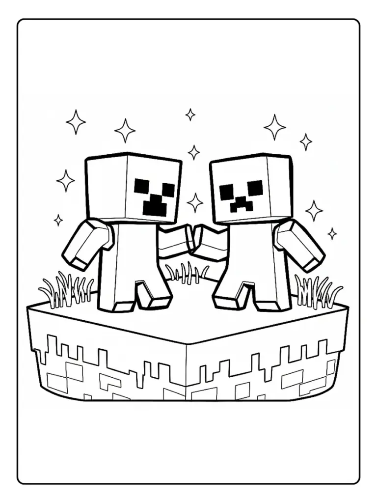 Disegni di Minecraft da Colorare (4)