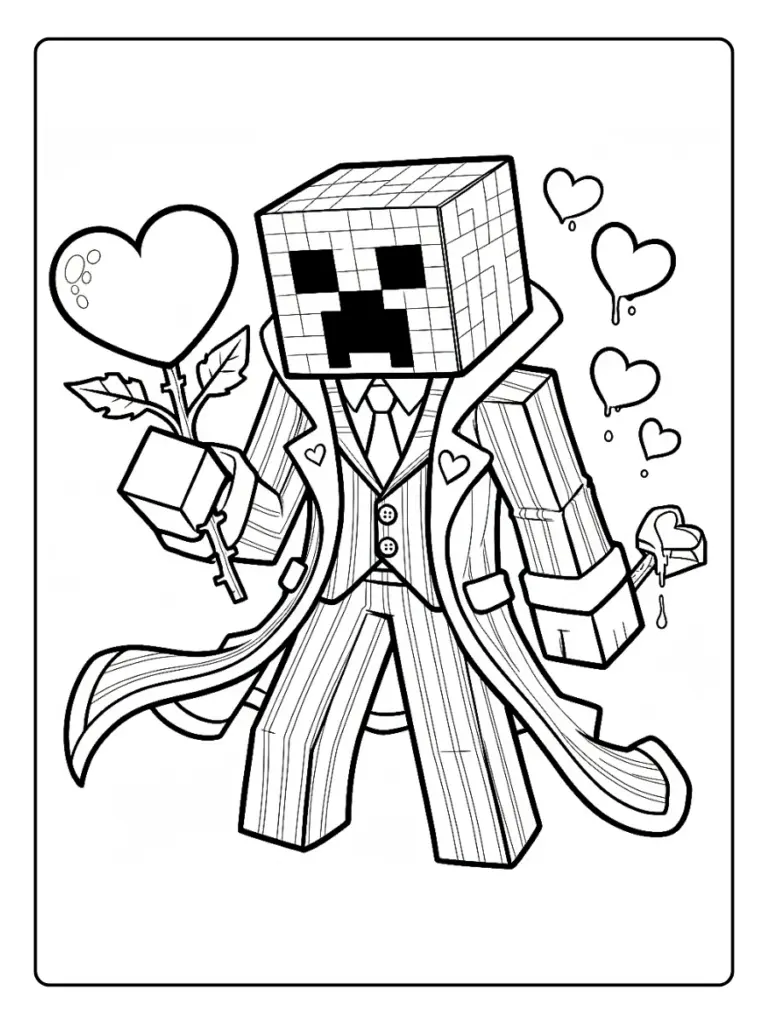 Disegni di Minecraft da Colorare (9)