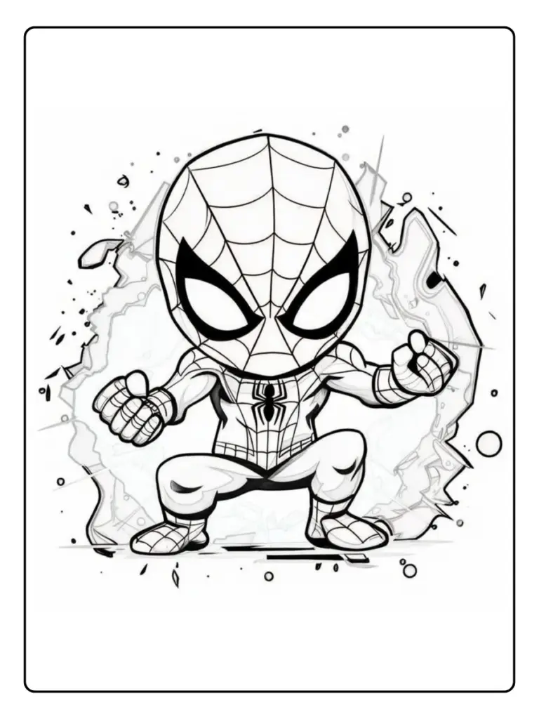 Disegni Di Spiderman Da Colorare 1