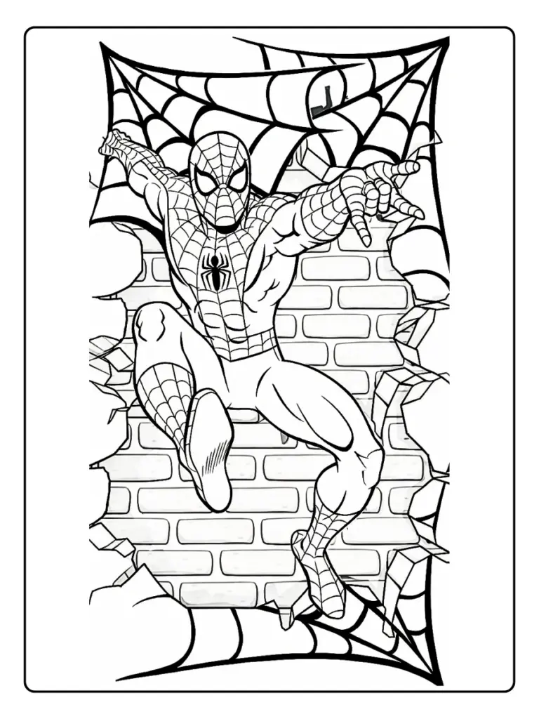Disegni Di Spiderman Da Colorare 10