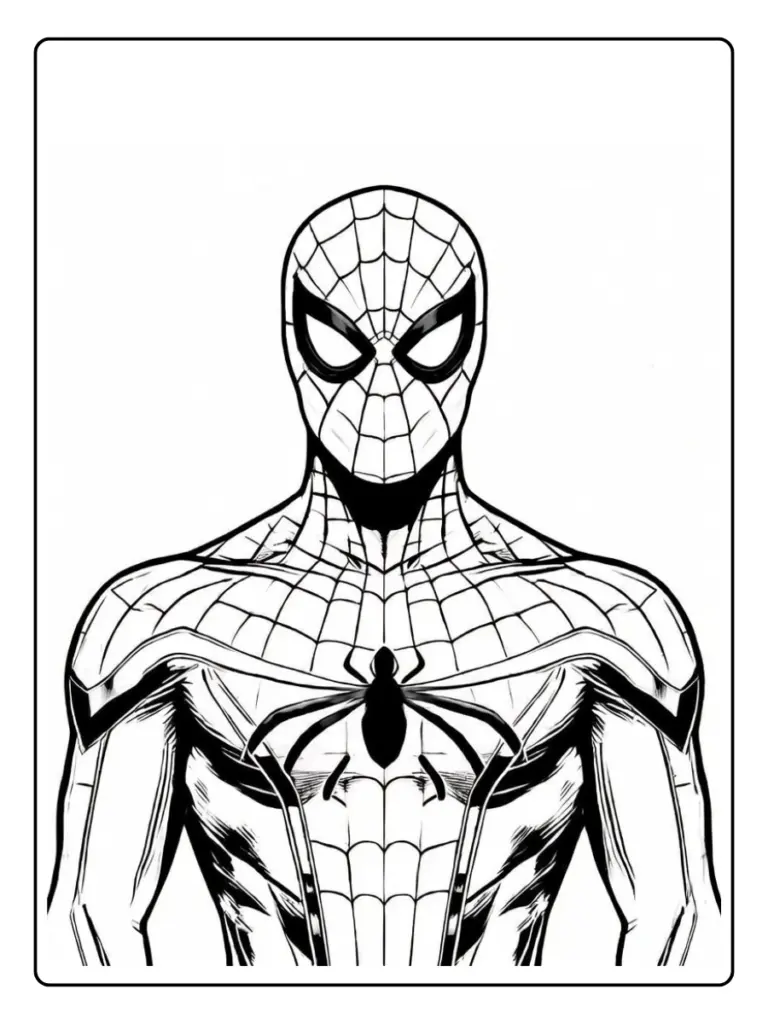 Disegni Di Spiderman Da Colorare 12
