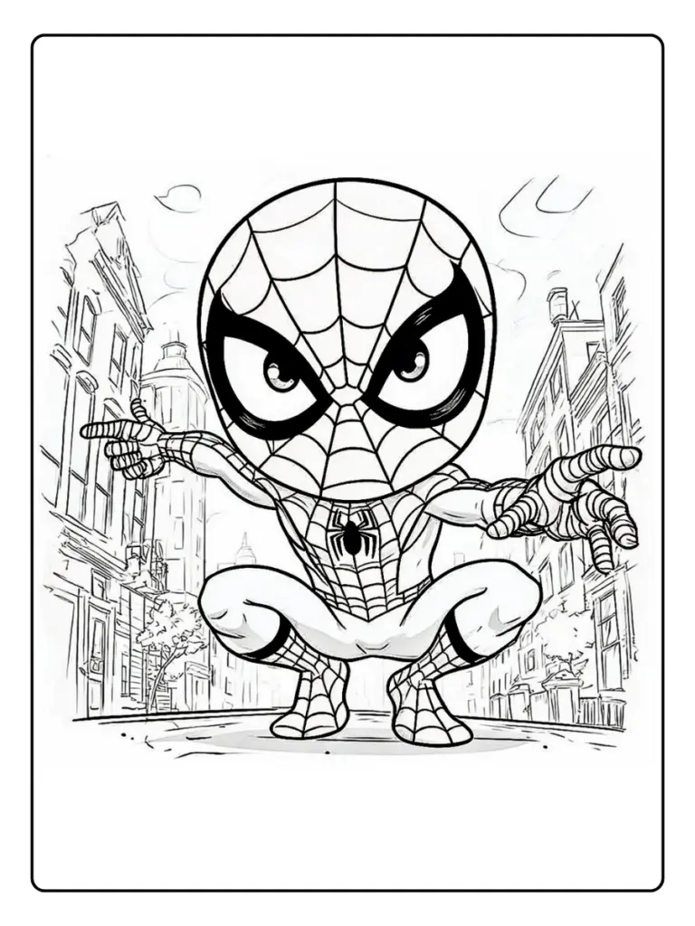 Disegni Di Spiderman Da Colorare 4