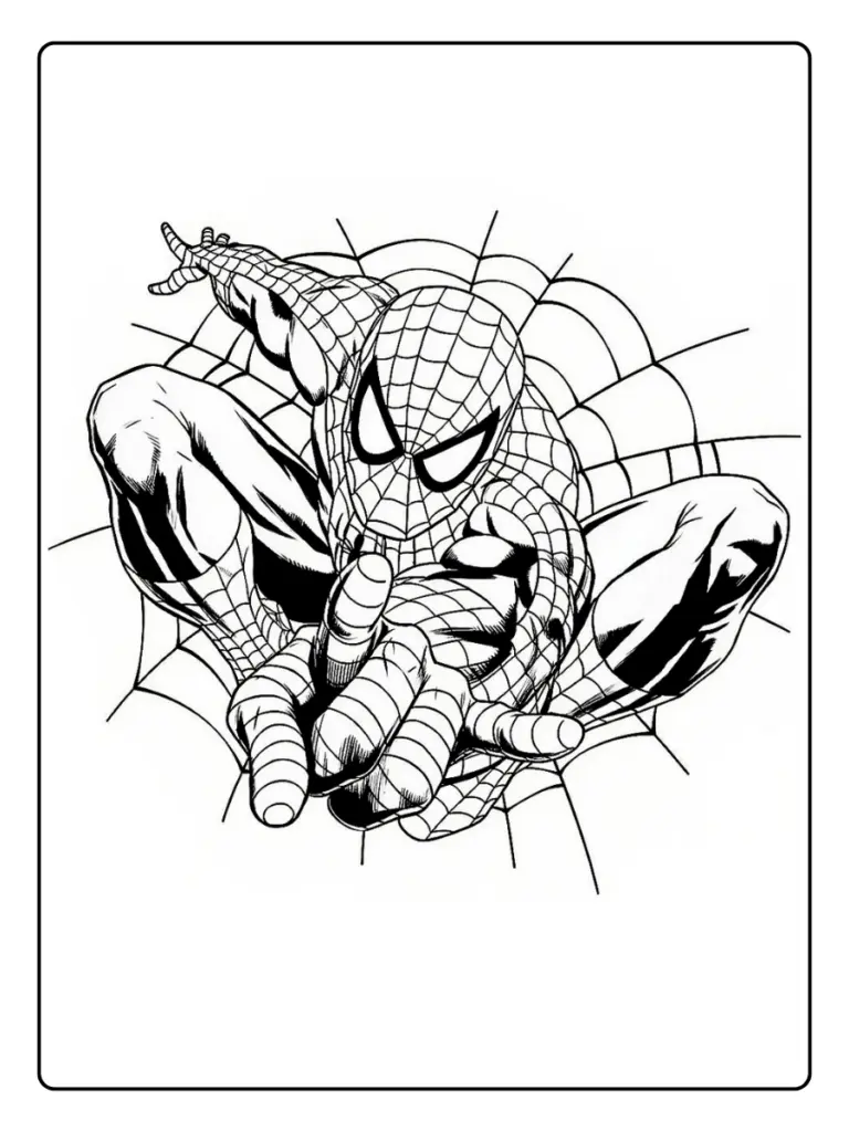 Disegni Di Spiderman Da Colorare 5