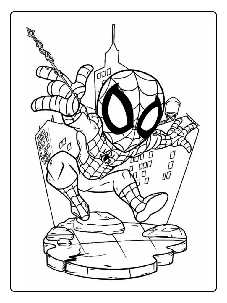 Disegni Di Spiderman Da Colorare 6