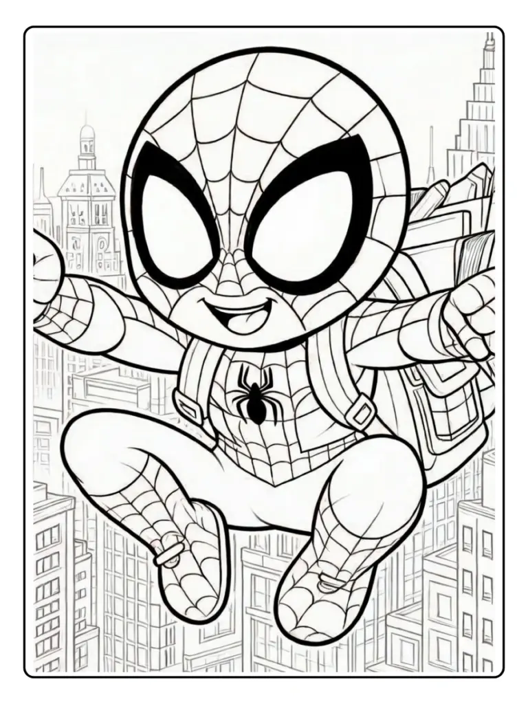 Disegni Di Spiderman Da Colorare 7