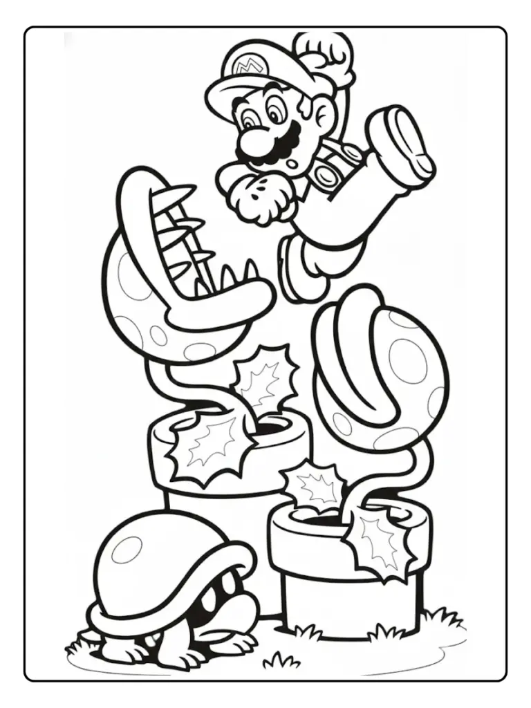 Disegni di Super Mario da Colorare (13)