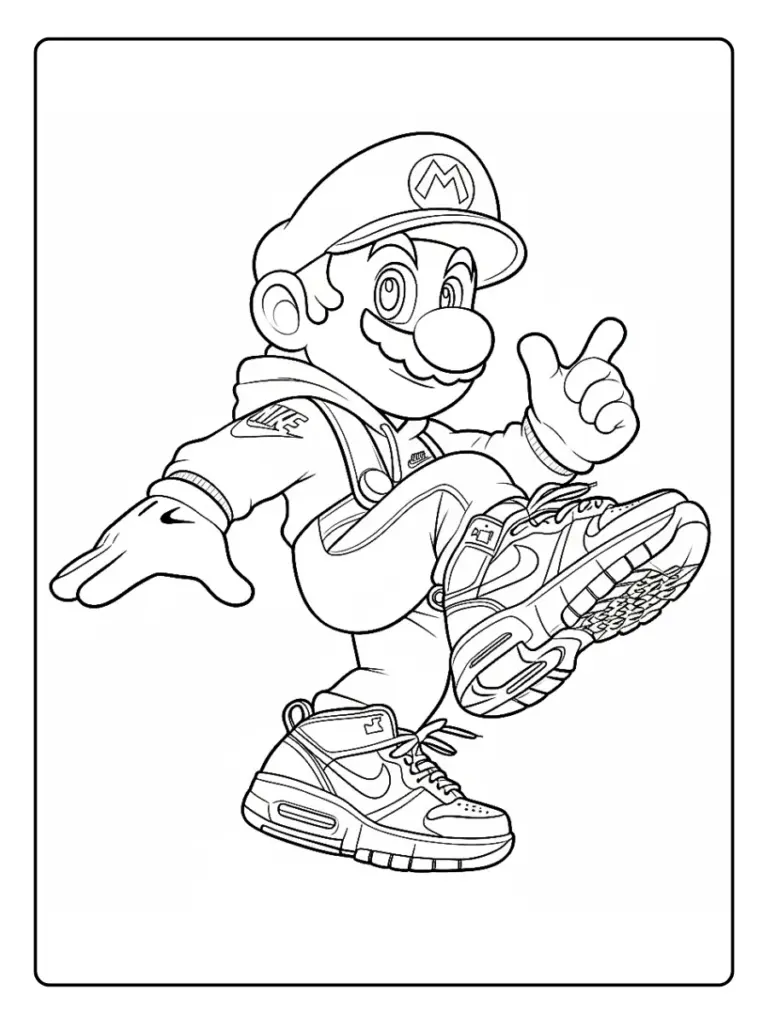 Disegni di Super Mario da Colorare (14)